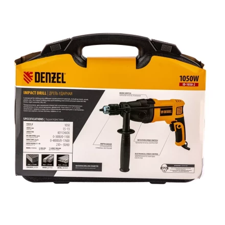 Дрель ударная ID-1050-2 Denzel 26312 купить в Нефтеюганске