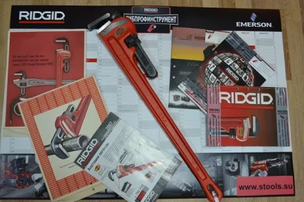 Прямой трубный ключ для тяжелых работ 36  31035 купить в Нефтеюганске