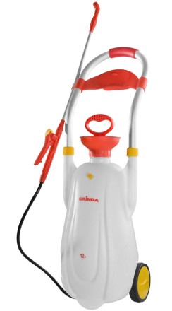 Опрыскиватель GRINDA  &quot;Handy Spray&quot; садовый, 12 л, с телескоп. удлинителем, на колесах 8-425161 купить в Нефтеюганске