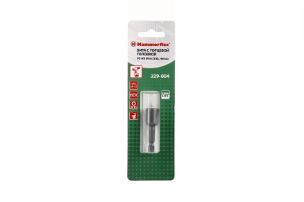 Головка HAMMER размер 10мм, H 48мм, S 3/8&#039;&#039; (229-004 PS HX) купить в Нефтеюганске