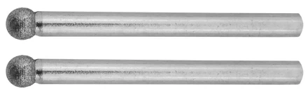 ЗУБР 2 шт, 4.0 x 3.2 x 38 мм, набор алмазных мини-шарошек (35922) купить в Нефтеюганске