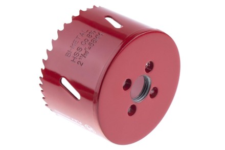 Коронка биметаллическая HAMMER Ф68х38мм 5/8&quot; BiMETALL (224-013) купить в Нефтеюганске