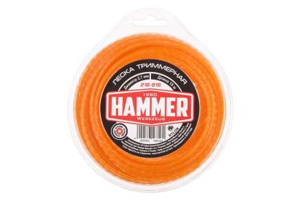 Леска для триммеров HAMMER 216-816 купить в Нефтеюганске