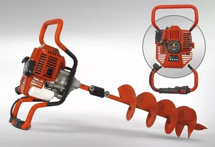 Мотобур CARVER AG-252/200 PRO со шнеком купить в Нефтеюганске