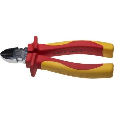 Бокорезы ЗУБР &quot;ПРОФЕССИОНАЛ&quot; &quot;ПРОФИЭЛЕКТРИК&quot;, диэлектрические, двухкомпонентная рукоятка, высоковольтные до ~1000В, 160мм 22145-5-16 купить в Нефтеюганске