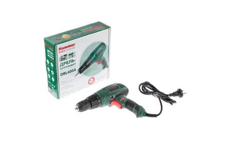 Дрель-шуруповерт HAMMER Flex DRL400A купить в Нефтеюганске