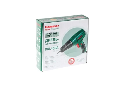 Дрель-шуруповерт HAMMER Flex DRL400A купить в Нефтеюганске