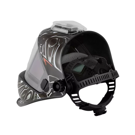 Маска сварщика Корунд МЕГА чёрная ф-р MEGA внеш. регулировка в коробке купить в Нефтеюганске