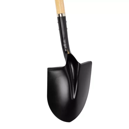 Лопата штыковая амер. типа, 215х285х1500 мм, деревянный лакированный черенок, LUXE Palisad 61377 купить в Нефтеюганске