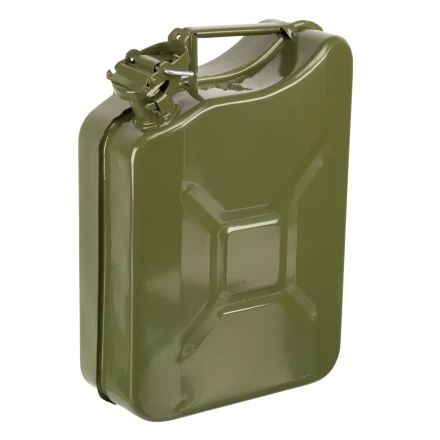 Канистра для топлива, металлическая, толщина стенок 0,8мм, 10 литров Россия 53141 купить в Нефтеюганске