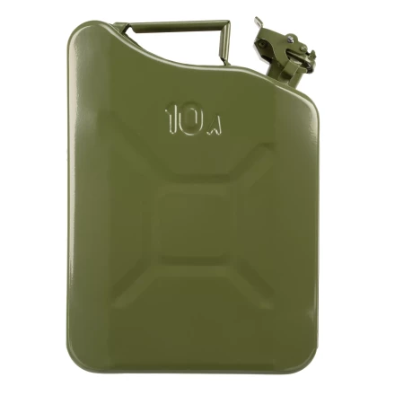 Канистра для топлива, металлическая, толщина стенок 0,8мм, 10 литров Россия 53141 купить в Нефтеюганске