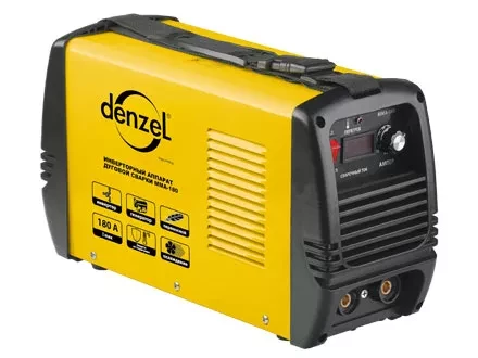 Инверторный аппарат дуговой сварки ММА-160 160 А ПВР 60% диам. 1,6-4 мм  Denzel 94330 купить в Нефтеюганске