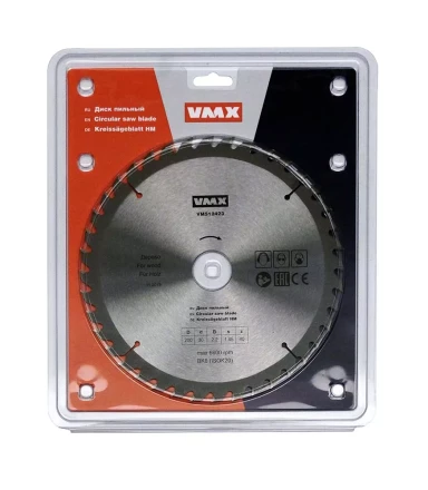 Диск пильный ф200х30 z40 дерево VMX 512423 купить в Нефтеюганске