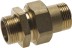 Соединитель GENERAL FITTINGS прямой с накидной гайкой, латунь, ш/ш, 3/4&quot; 51037-S/S-3/4 купить в Нефтеюганске
