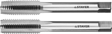 Комплект метчиков STAYER &quot;MASTER&quot;, сталь 9ХС, М12х1,75, 2 шт 28025-12-1.75-H2 купить в Нефтеюганске