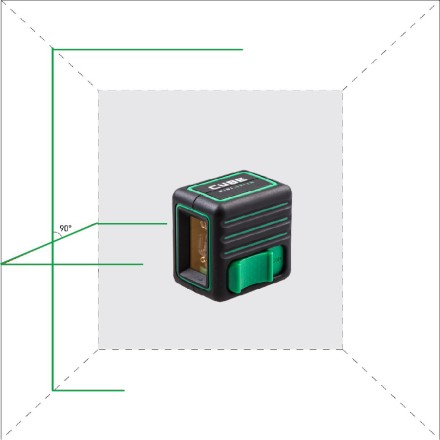 Построитель лазерных плоскостей лазерный уровень ADA Cube MINI Green Home Edition ADA купить в Нефтеюганске