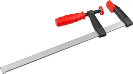 Струбцина ЗУБР &quot;МАСТЕР&quot;, тип &quot;F&quot;, пластмассовая ручка, стальная закаленная рейка, 50х250мм 32150-050-250 купить в Нефтеюганске