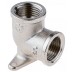 Уголок GENERAL FITTINGS с креплением к стене в двух точках, никелированная латунь, г/г, 1/2&quot; 51075-G/G-1/2 купить в Нефтеюганске