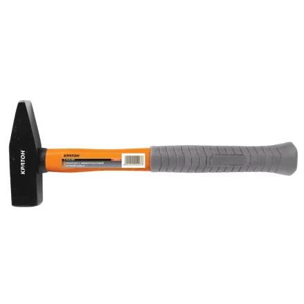 Молоток с фиберглассовой обрезиненной рукояткой 0,60кг   Кратон 2 15 01 008 купить в Нефтеюганске
