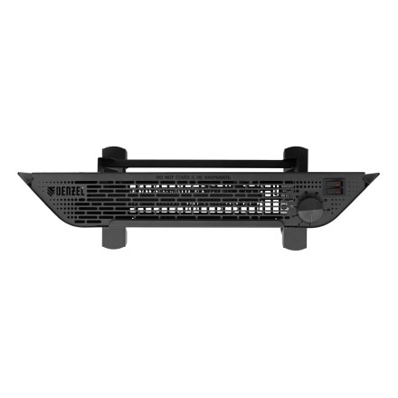 Конвектор электрический Denzel XCE-1000 B, 230 В, 1000 Вт, X-образный нагреватель черный 98127 купить в Нефтеюганске