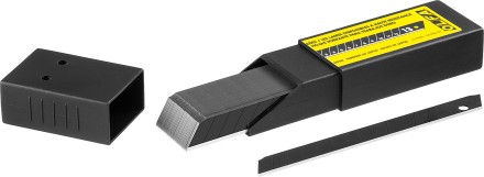 Лезвия OLFA сегментированные BLACK MAX, 9х80х0,38мм, 13 сегментов, 50шт OL-ABB-50B купить в Нефтеюганске