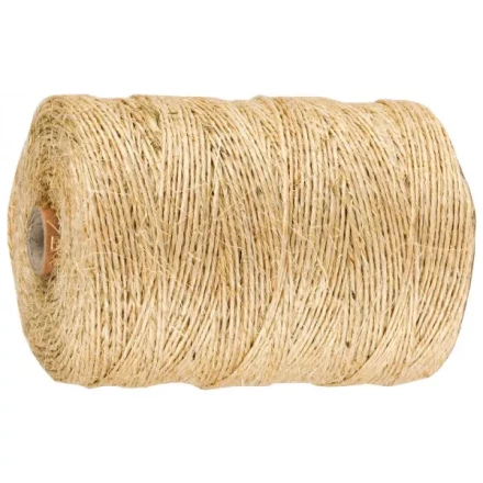 Шпагат ЗУБР декоративный сизалевый, 500м 50090-500 купить в Нефтеюганске