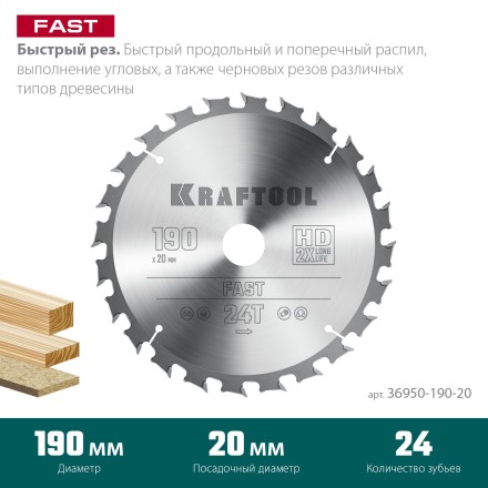 Диск пильный FAST, повышенный ресурс 36950-190-20 купить в Нефтеюганске