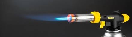 Газовая горелка &quot;ProTerm&quot; на баллон, STAYER &quot;PROFESSIONAL&quot; 55580, с пьезоподжигом, регулировка пламени, цанговое соединение, 1300С 55580 купить в Нефтеюганске