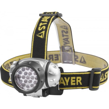 Фонарь STAYER &quot;STANDARD&quot; налобный светодиодный, 19LED, 4 режима, 3ААА 56570 купить в Нефтеюганске