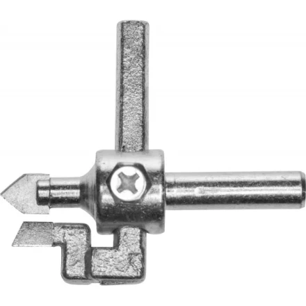 Сверло STAYER &quot;MASTER&quot; регулир, однорезцовое, по кафелю,&quot;Балеринка&quot;, d=20-90мм, в блистере 3330_z01 купить в Нефтеюганске