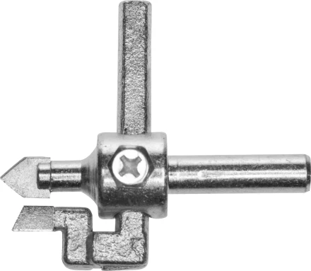 Сверло STAYER &quot;MASTER&quot; регулир, однорезцовое, по кафелю,&quot;Балеринка&quot;, d=20-90мм, в блистере 3330_z01 купить в Нефтеюганске