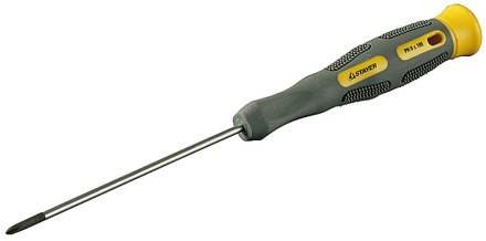 Отвертка STAYER &quot;PRECISION&quot; MAX-GRIP для точн работ, Cr-V, намагн, PH №0x150мм 25826-0-150 G купить в Нефтеюганске
