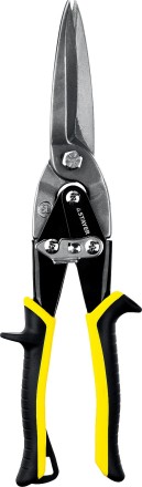 STAYER Ножницы по металлу, прямые удлинённые, Cr-V, 290 мм 23055-29 купить в Нефтеюганске
