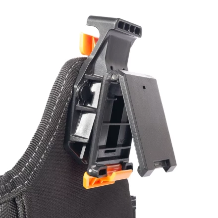 Быстросъемная поясная сумка модульного типа на клипсе с клапаном на липучке КВТ СМ-09 (91982) купить в Нефтеюганске