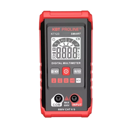 Мультиметр цифровой компактный КВТ SMART KT 123 с автоматическим выбором режимов и пределов измерений (88550) купить в Нефтеюганске