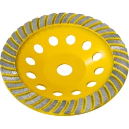 Чашка STAYER "PROFESSIONAL" алмазная сегментированная, высота 22,2мм, 180мм 33380-180