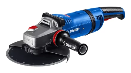 ЗУБР 2700 Вт, d230 мм, УШМ, АВТ защита, фланец МИГ, Профессионал (УШМ-П230-2700 ПВСТ) купить в Нефтеюганске