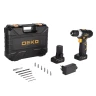 Дрель аккумуляторная DEKO GCD20DU3 SET 4, 063-4144 + набор 13 аксессуаров купить в Нефтеюганске