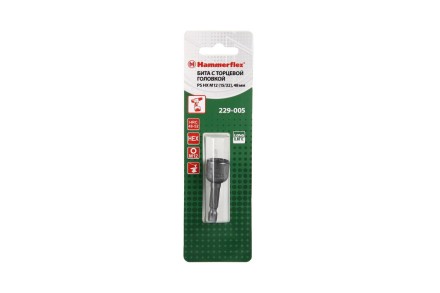 Головка HAMMER размер 12мм, H 48мм, S 1/4&#039;&#039; (229-005 PS HX) купить в Нефтеюганске