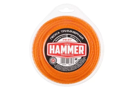 Леска для триммеров HAMMER 216-817 купить в Нефтеюганске