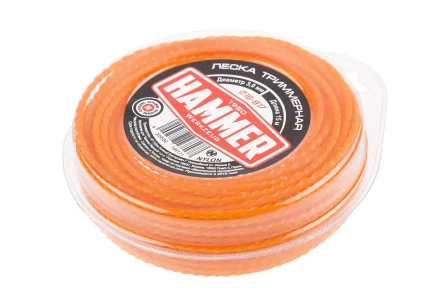 Леска для триммеров HAMMER 216-817 купить в Нефтеюганске