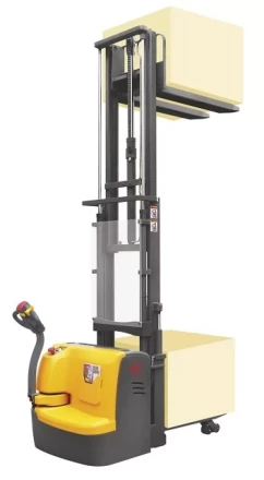 Штабелер самоходный 1,5 т 4,5 м XILIN CDDR15S Li-ion двухуровневый (сопровождаемый) 24/225 В/Ач 1041015 купить в Нефтеюганске