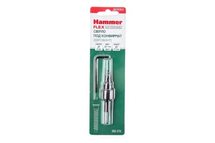 Сверло по дереву HAMMER Ф4х70мм (202-272 DR WD DBL FLUTE ) купить в Нефтеюганске