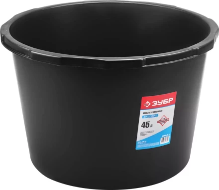 Кадка ЗУБР &quot;ЭКСПЕРТ&quot; строительная пластмассовая, 45л 06095-45_z03 купить в Нефтеюганске