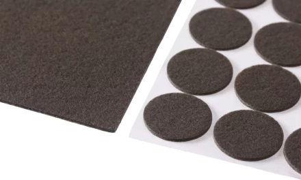 Набор STAYER &quot;COMFORT&quot;: Накладки самоклеящиеся на мебельные ножки, 175 шт, коричневые 40916-H175 купить в Нефтеюганске