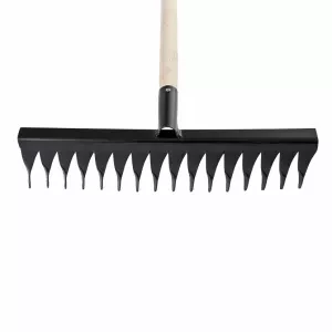 Грабли 16-зубые 420мм с черенком витые СИБРТЕХ 61763 купить в Нефтеюганске