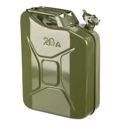 Канистра для топлива, металлическая, толщина стенок 0,8мм, 20 литров Россия 53142 купить в Нефтеюганске