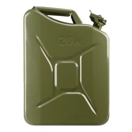 Канистра для топлива, металлическая, толщина стенок 0,8мм, 20 литров Россия 53142 купить в Нефтеюганске