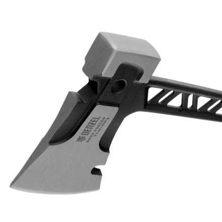 Топор цельнокованый 600 г Denzel 21499, двухкомпонентная обрезиненная рукоятка купить в Нефтеюганске