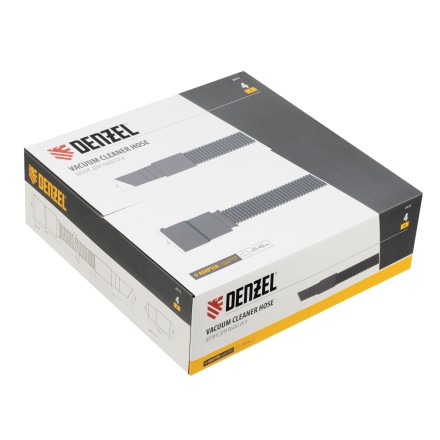 Шланг для пылесоса 4 м с адаптерами для Denzel RVC20, RVC30, LVC20, LVC30 28219 купить в Нефтеюганске